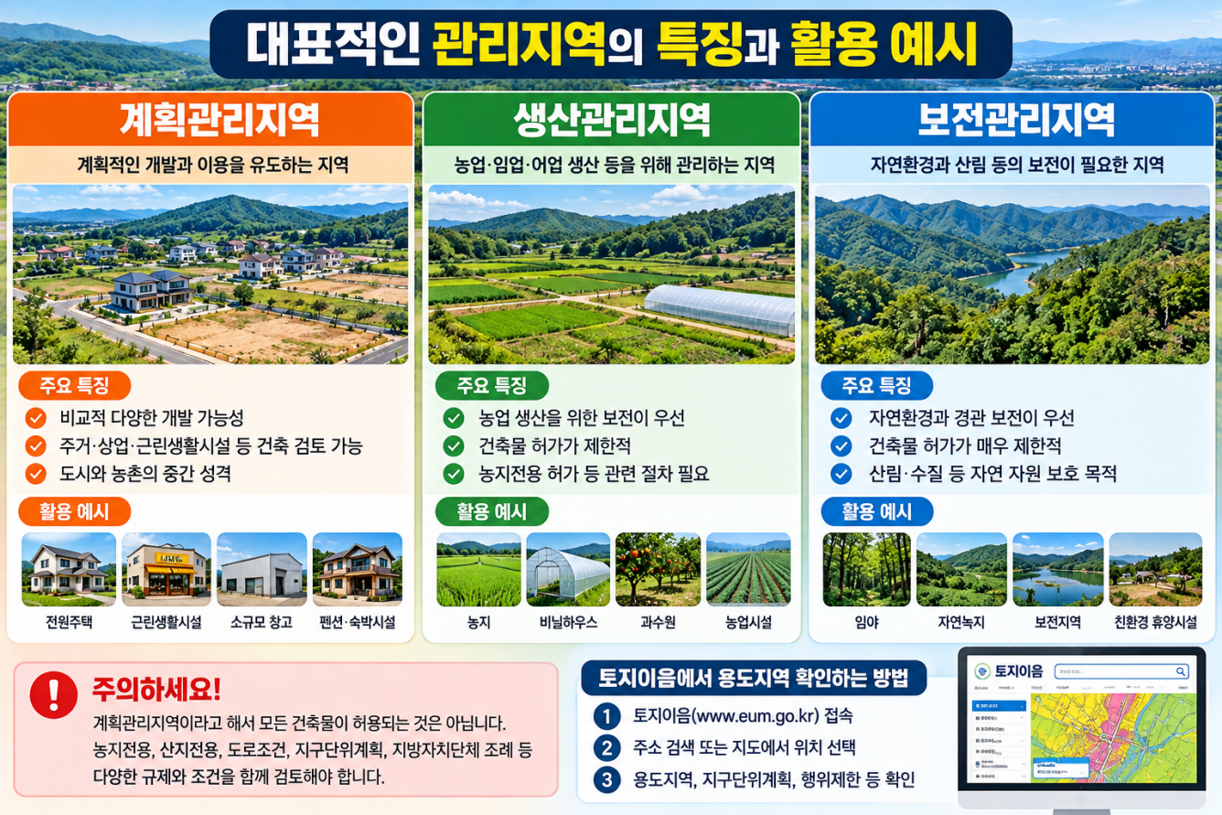 토지 투자에서 반드시 확인해야 하는 용도지역
