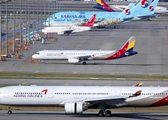 대한항공·아시아나 마일리지 통합안 무산! 앞으로 내 아시아나 마일리지 어떻게 되는지 쓰는 글에 대한항공 비행기와 아시아나 비행기 공항 모습