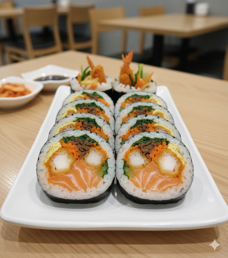 박고지 유부 김밥 달인