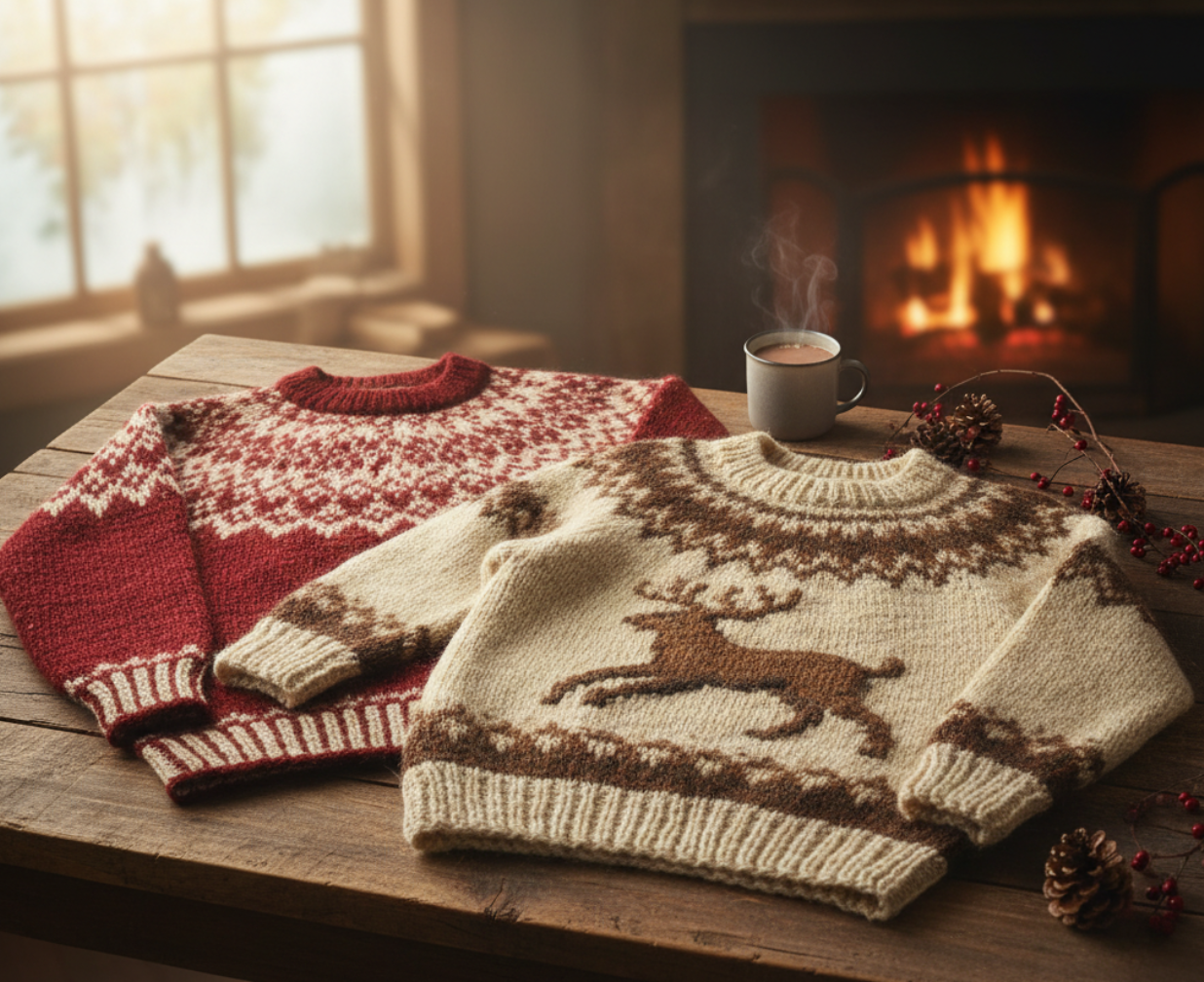 노르딕 코위찬 차이 정리 - 패턴 의미부터 착용감까지 분석