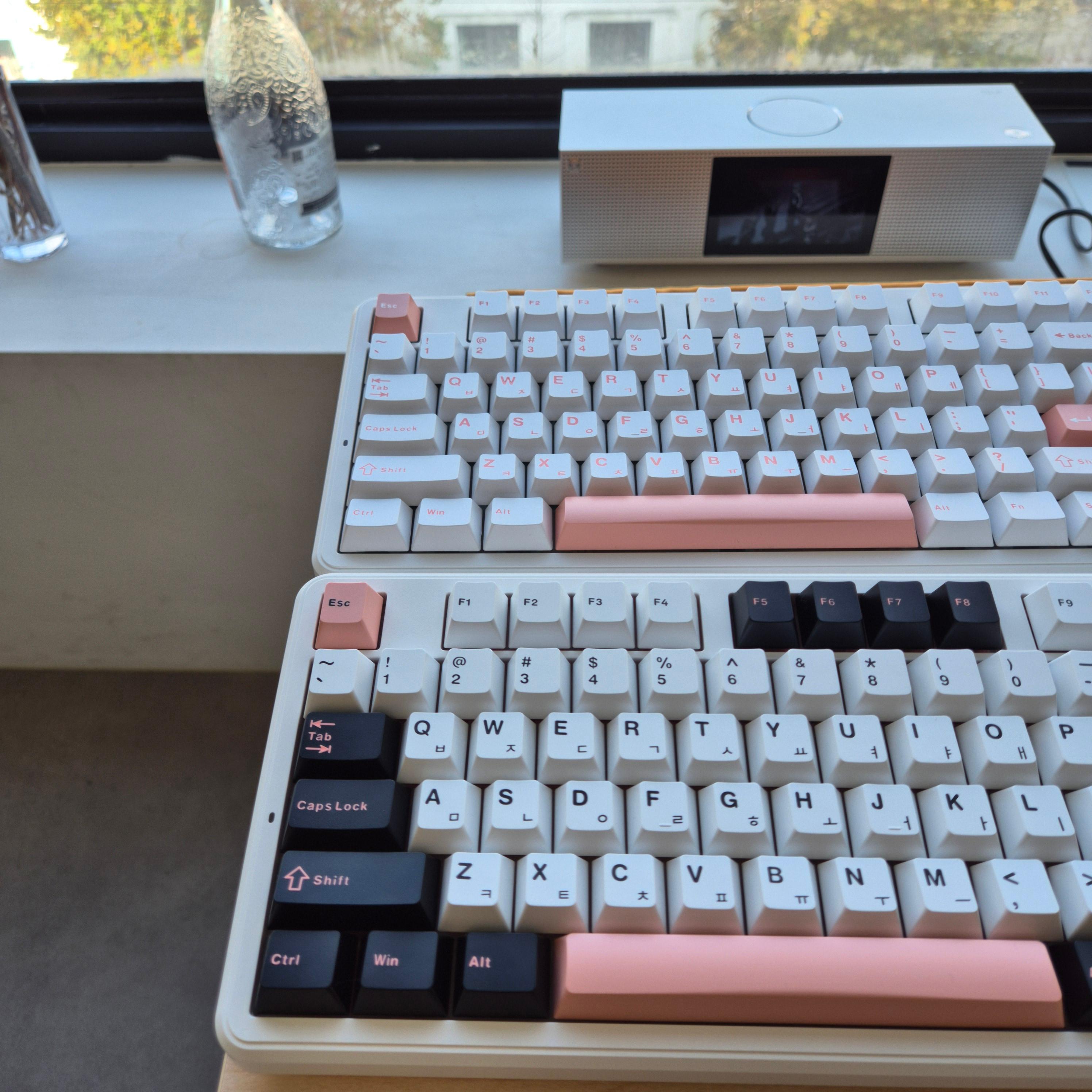 AULA 독거미 키보드 바다축 솜사탕축