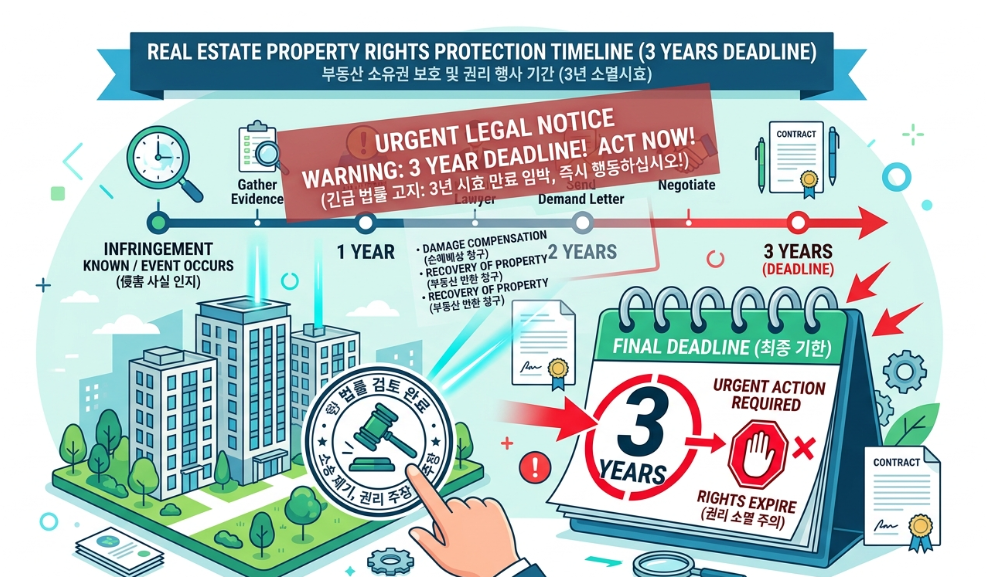 가처분 집행 후 3년 기한 경고 타임라인