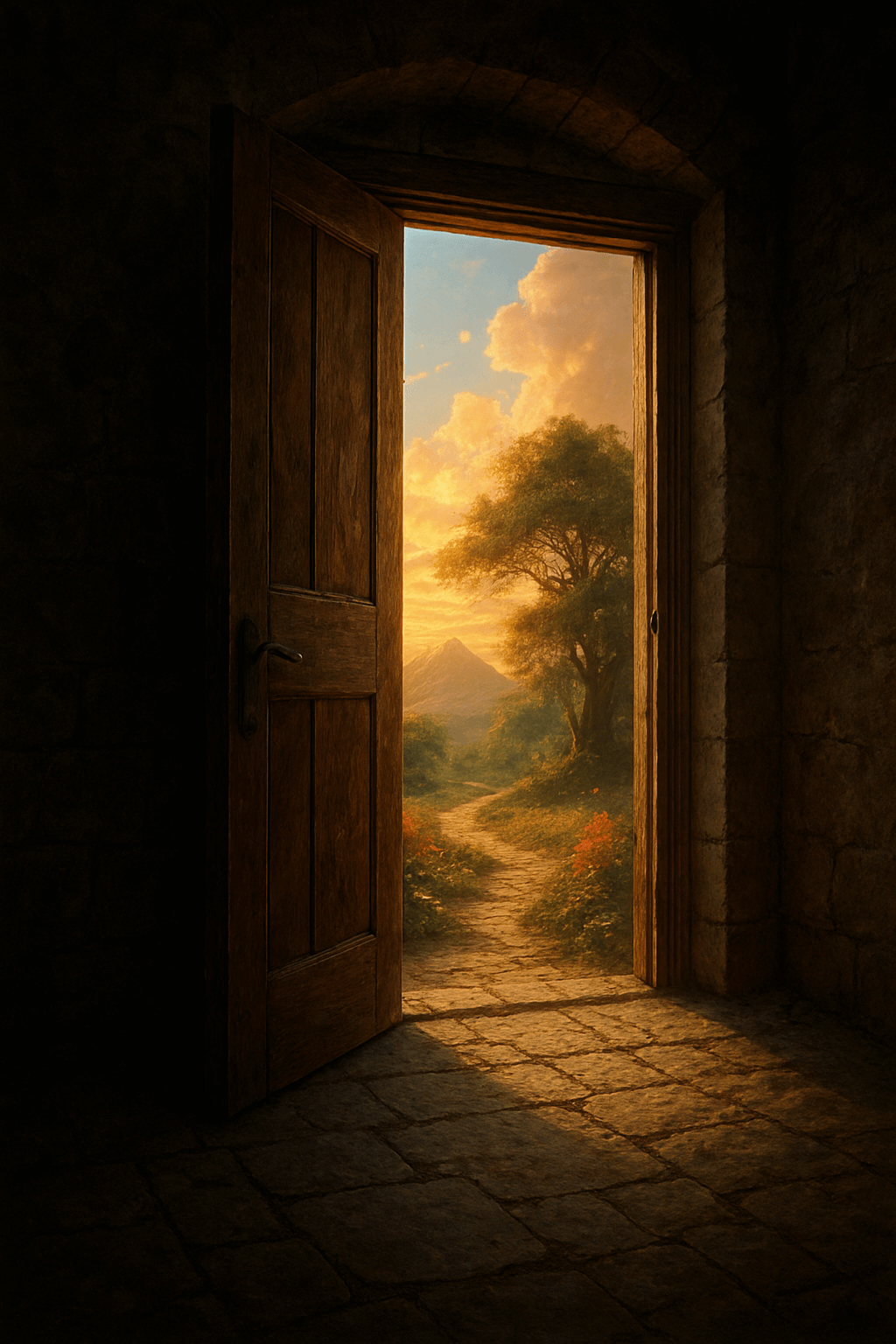 문이 열리면 다른 세계로 연결되는 꿈해몽