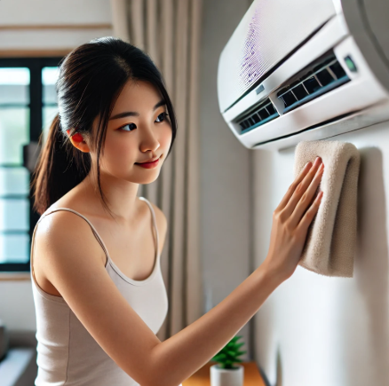 가정용 에어컨 셀프 청소