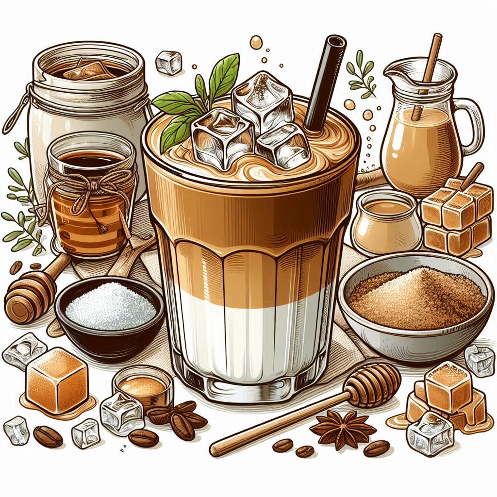 아이스 라떼 푸딩