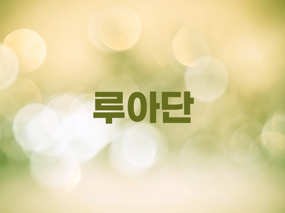 루아단 천주교 남자세례명