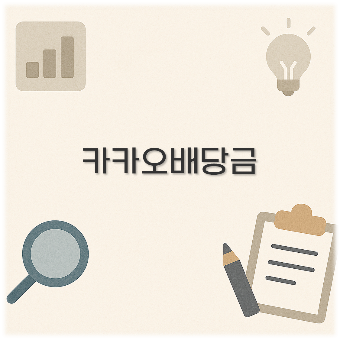 카카오배당금