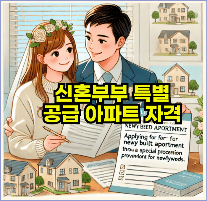 신혼부부특별공급아파트자격조건