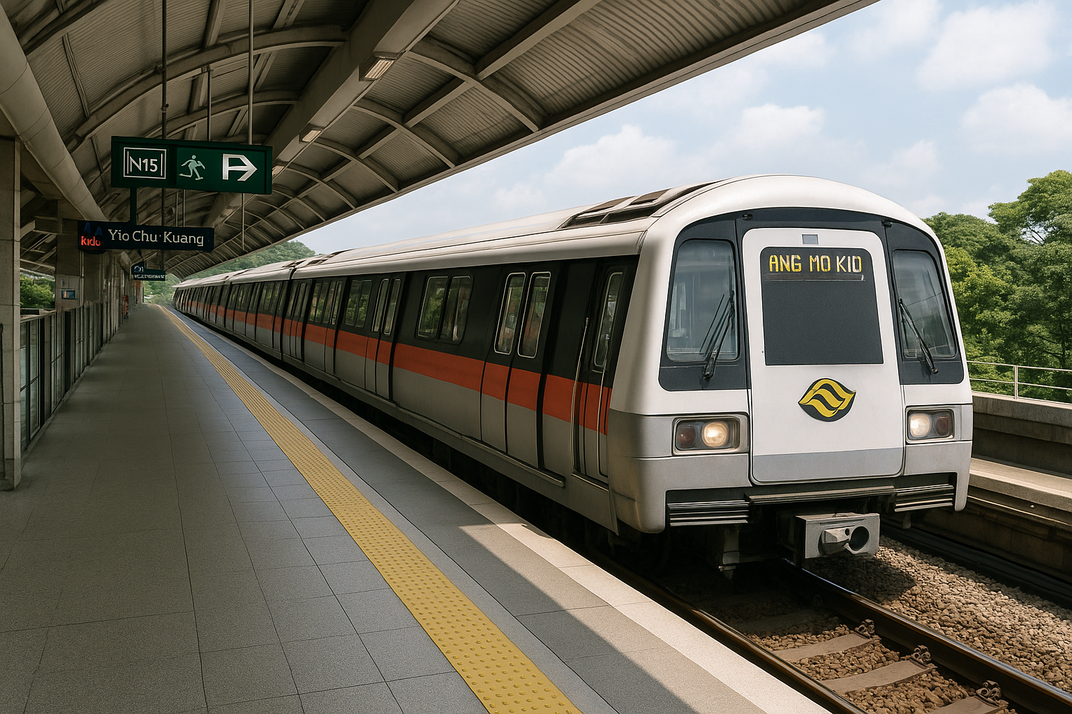 싱가폴 MRT 이미지