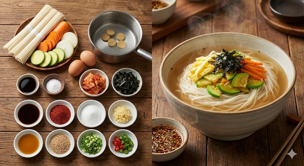 잔치국수 황금레시피