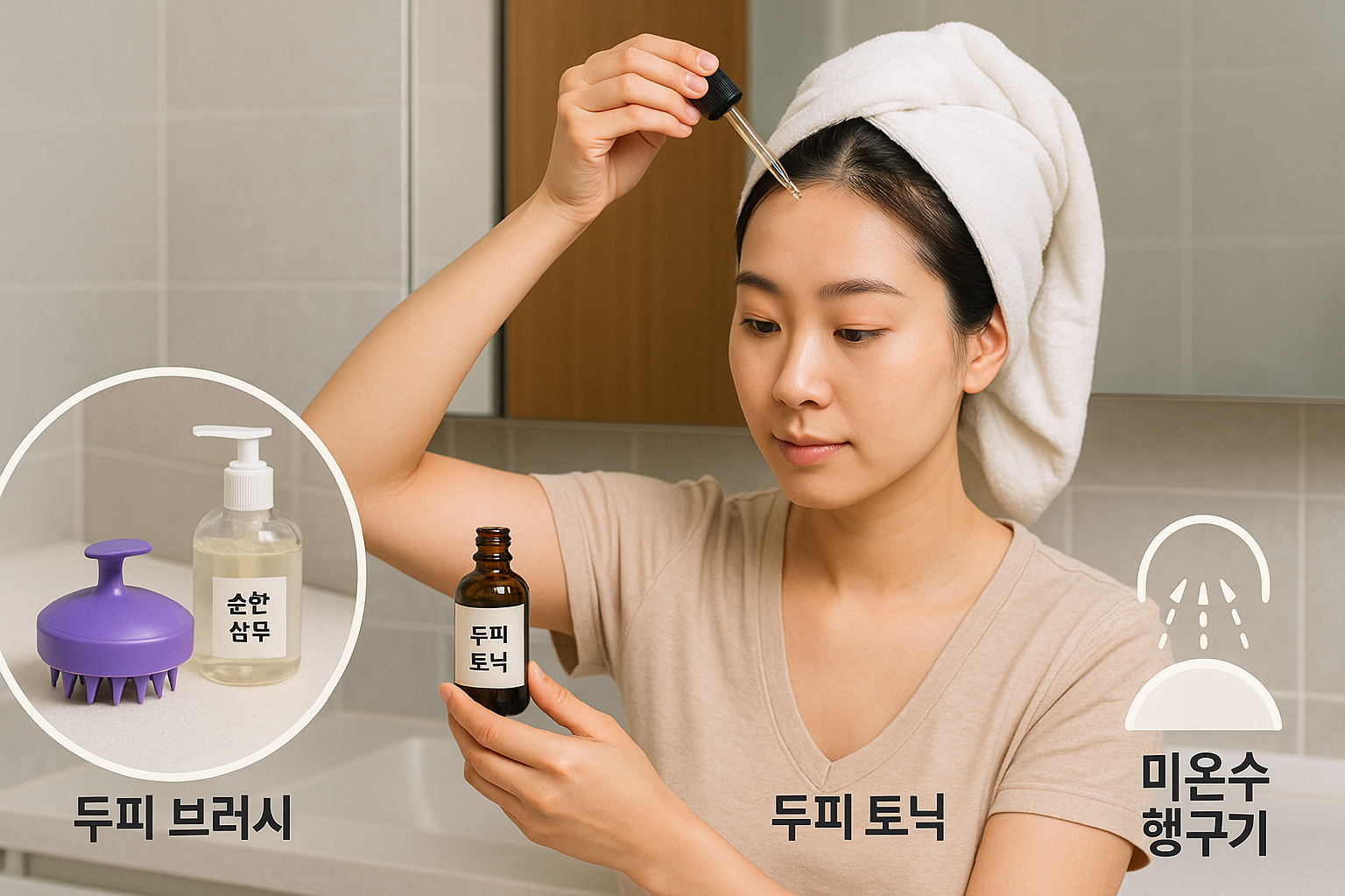 탈모 고민? 집에서 할 수 있는 두피 홈케어 루틴