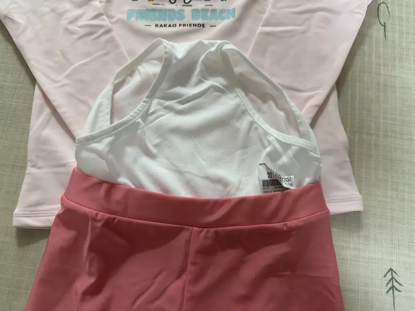 탑텐키즈 래쉬가드 속옷