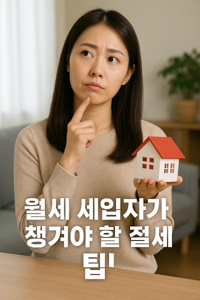 월세 살면서 연간 100만 원 환급 받는 방법 - 세입자가 꼭 알아야 할 연말정산 절세 가이드