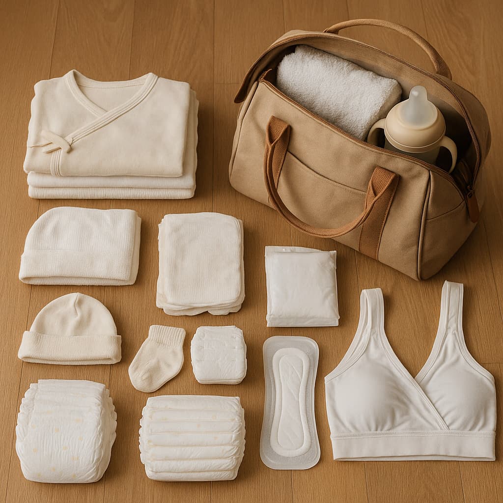 초보 부모 필독! 출산 가방 필수 아이템 15가지 완벽 체크리스트