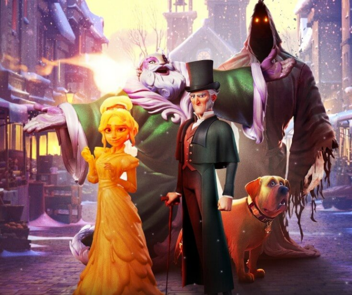 스크루지 크리스마스 캐럴 포스터