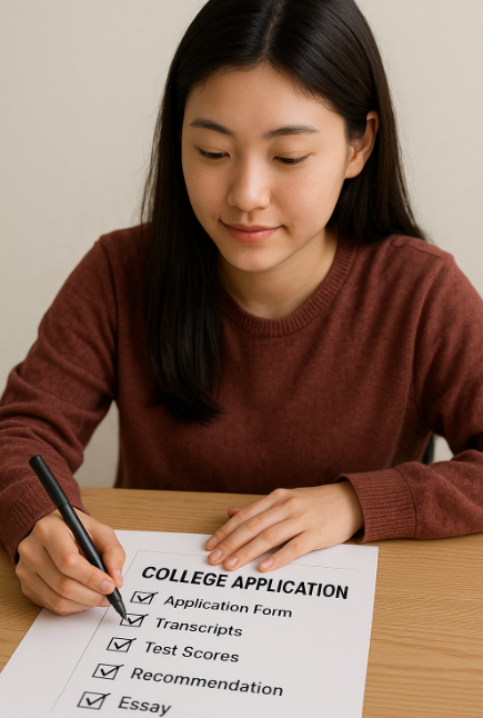 수시지원 체크리스트