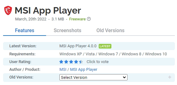 MSI-App-Player