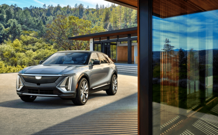 캐딜락전기차리릭전체모습