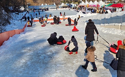 포천 백운계곡 동장군축제