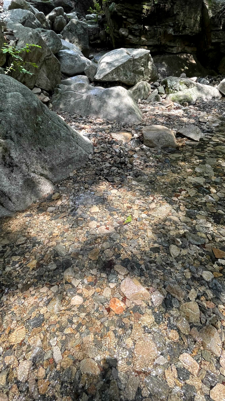 쌍폭포 가는 길