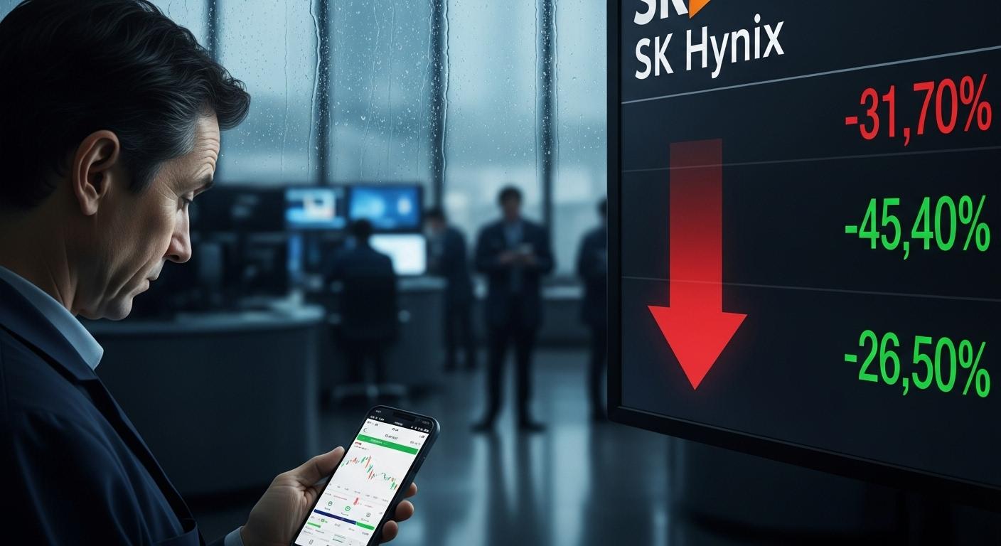 sk하이닉스 주가 하락 이유