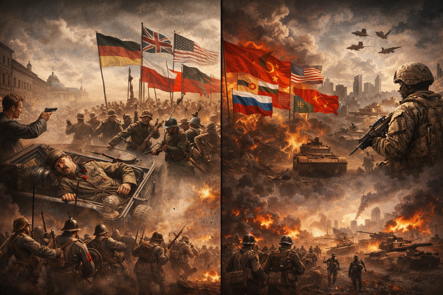 Sarajevo Incident and Modern Warfare