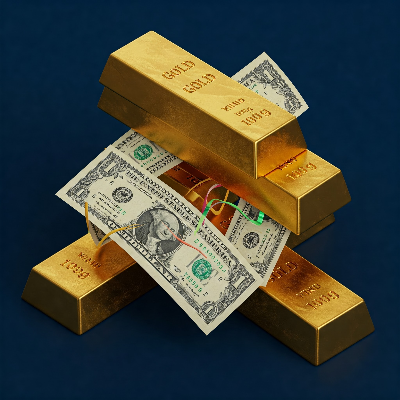 금(Gold)과 장기금리와의 상관관계