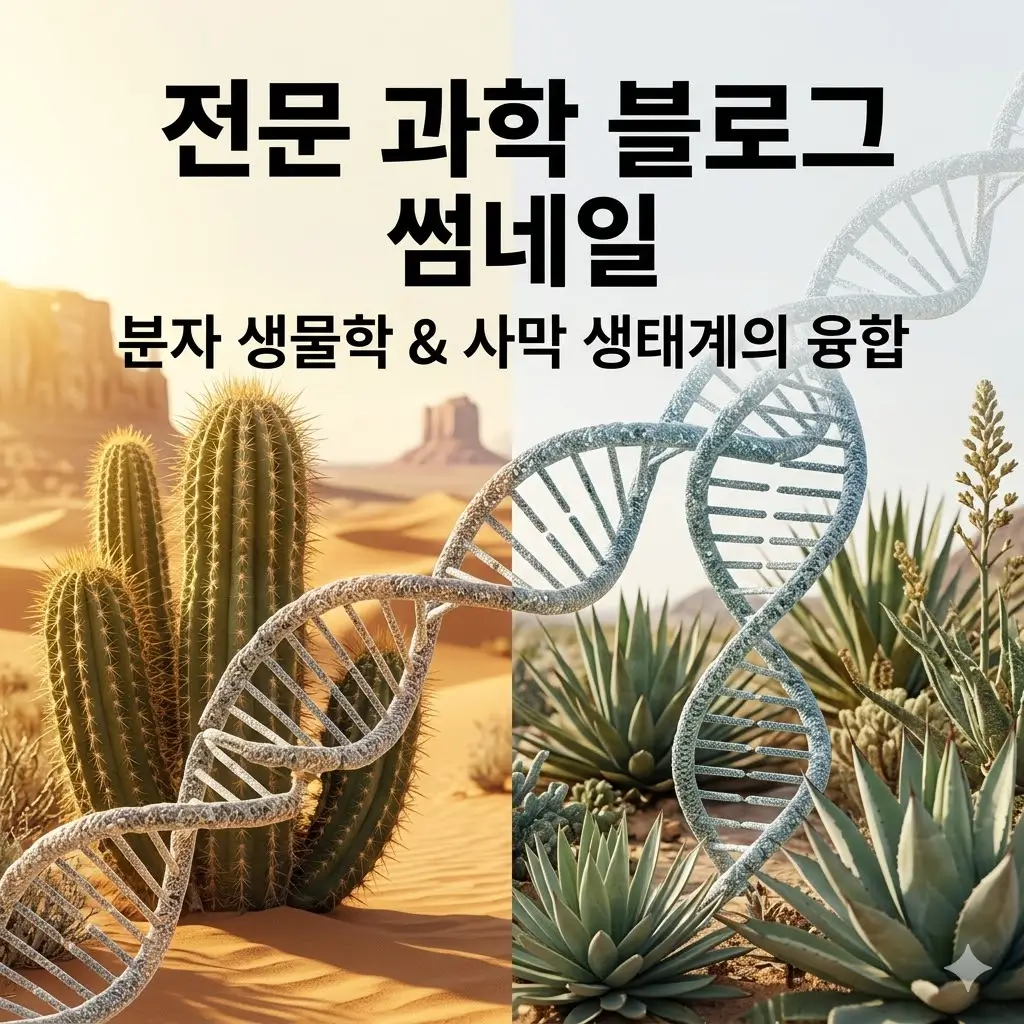 분자 계통학으로 본 사막 식물, 외형은 달라도 유전자가 닮은 신비로운 진화 원리