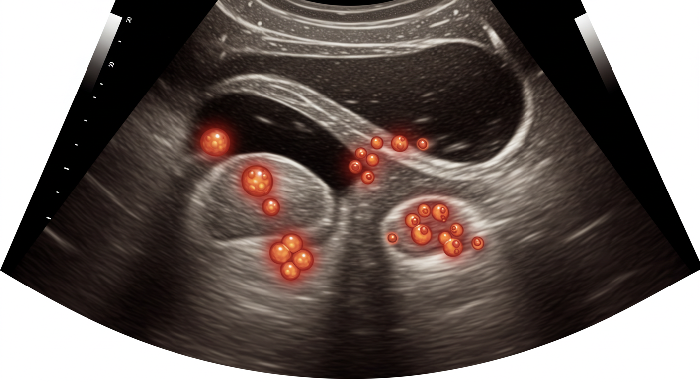 낭종 내부 고형물의 의미와 위험 신호