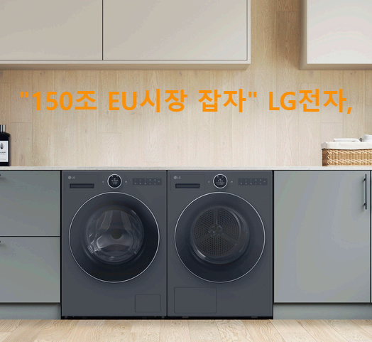 &quot;150조 EU시장 잡자&quot; LG전자,
