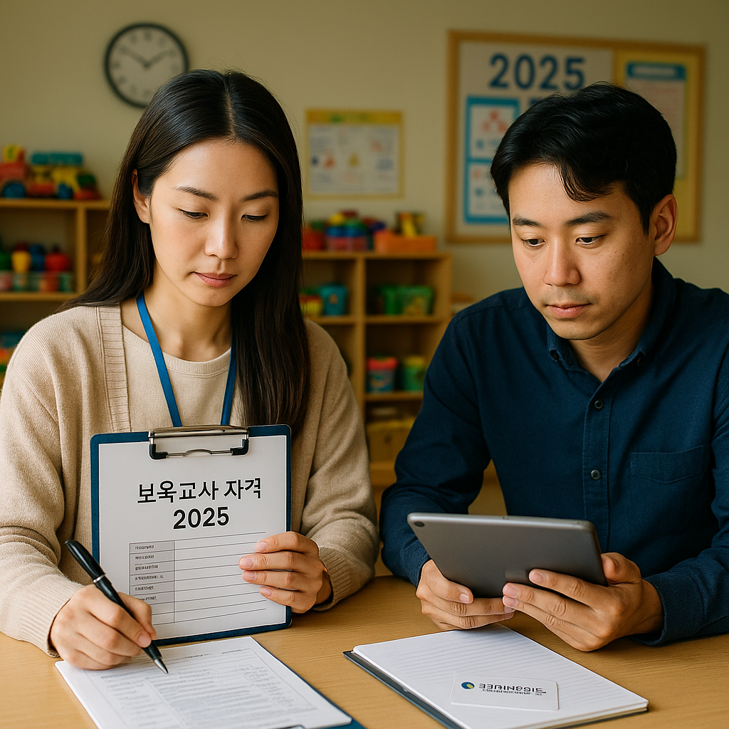 2025년 보육교사 자격 기준 변화