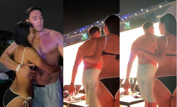 줄리엔강 제이제이 밀착 애정표현