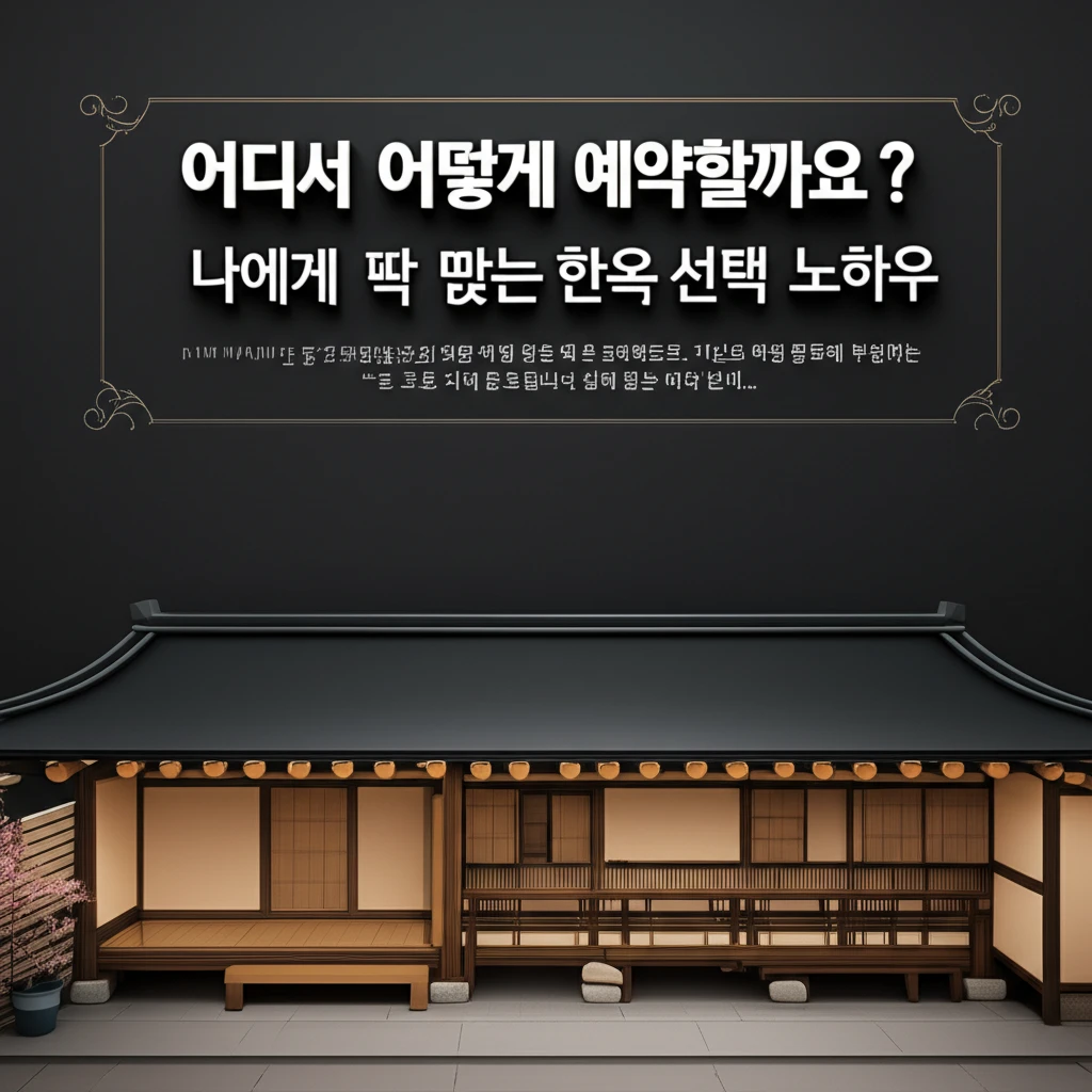 한옥 체험 현대식 설비와 주요 문화 ..