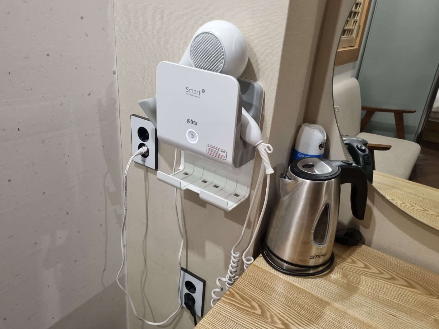 허앤장한옥호텔-드라이기-포트