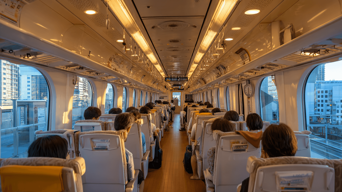 일본-지하철-내부-이미지