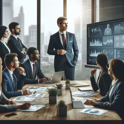 기업재난관리자 이미지