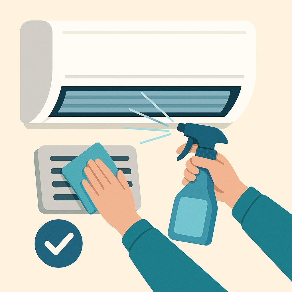 에어컨 셀프 청소