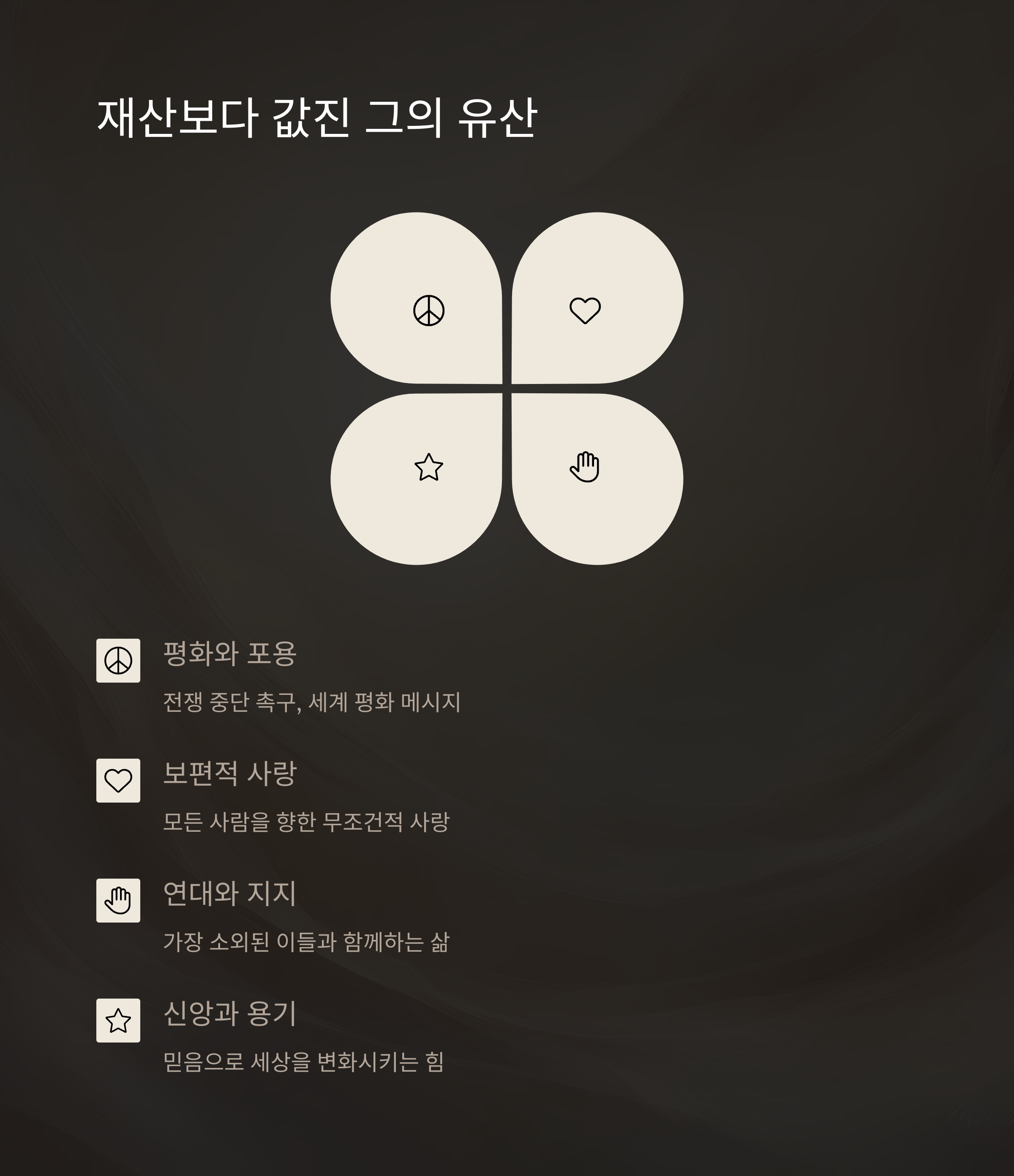 프란치스코 교황, 14만원의 유산… 세상을 울린 마지막 메시지