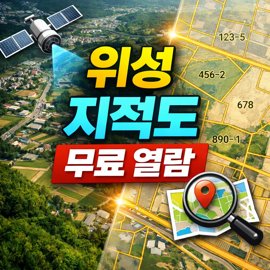 위성 지적도 무료 열람