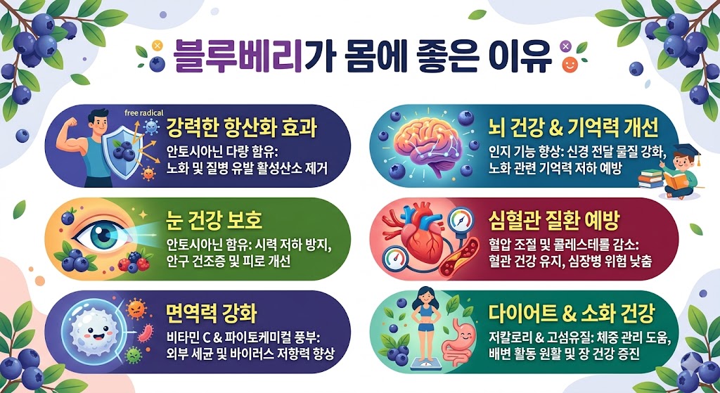 블루베리가몸에좋은이유
