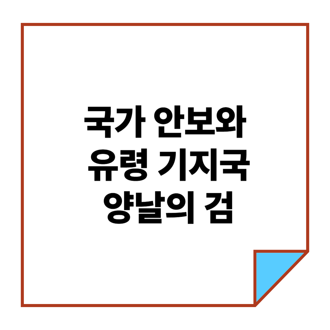 국가 안보와 유령 기지국: 양날의 검