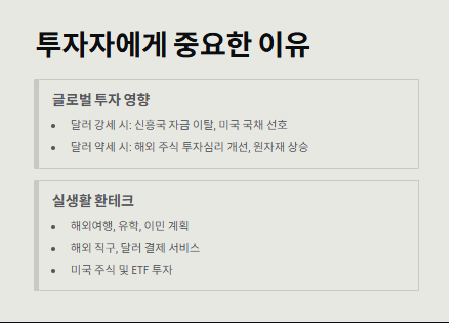 달러 인덱스 실시간 조회, 달러 인덱스란?