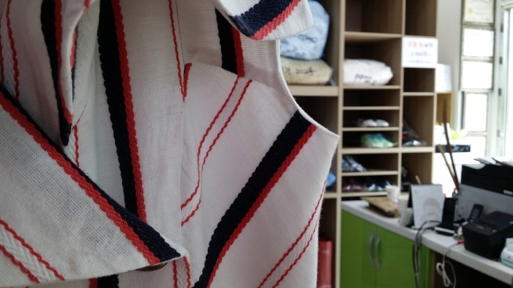 색깔있는 원피스 겨드랑이 황변, 과탄산 표백으로 완성