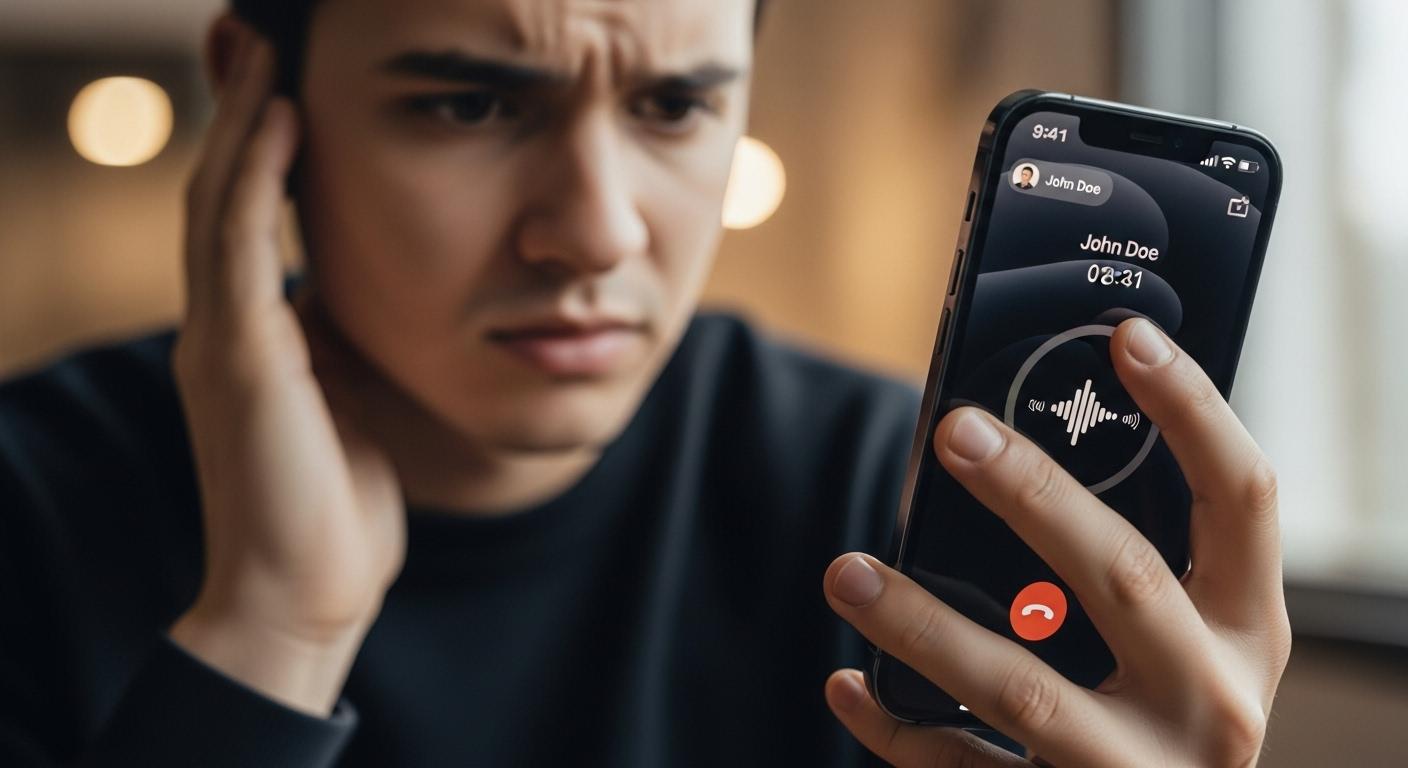 아이폰 통화 녹음 소리 안들림