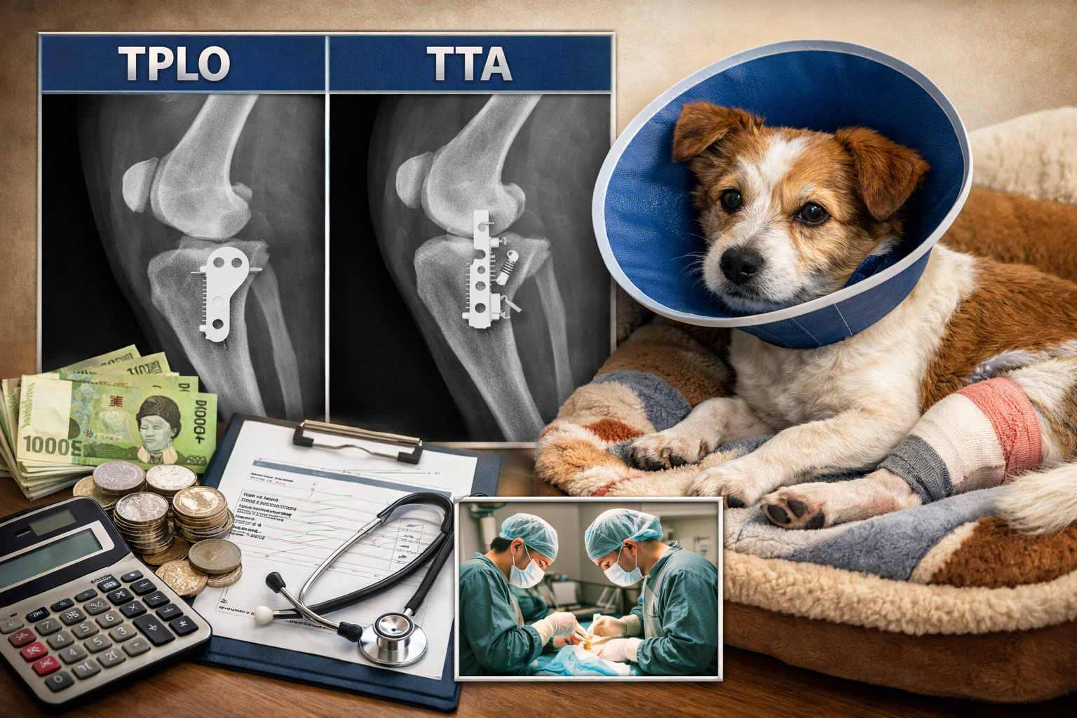 강아지 십자인대 수술