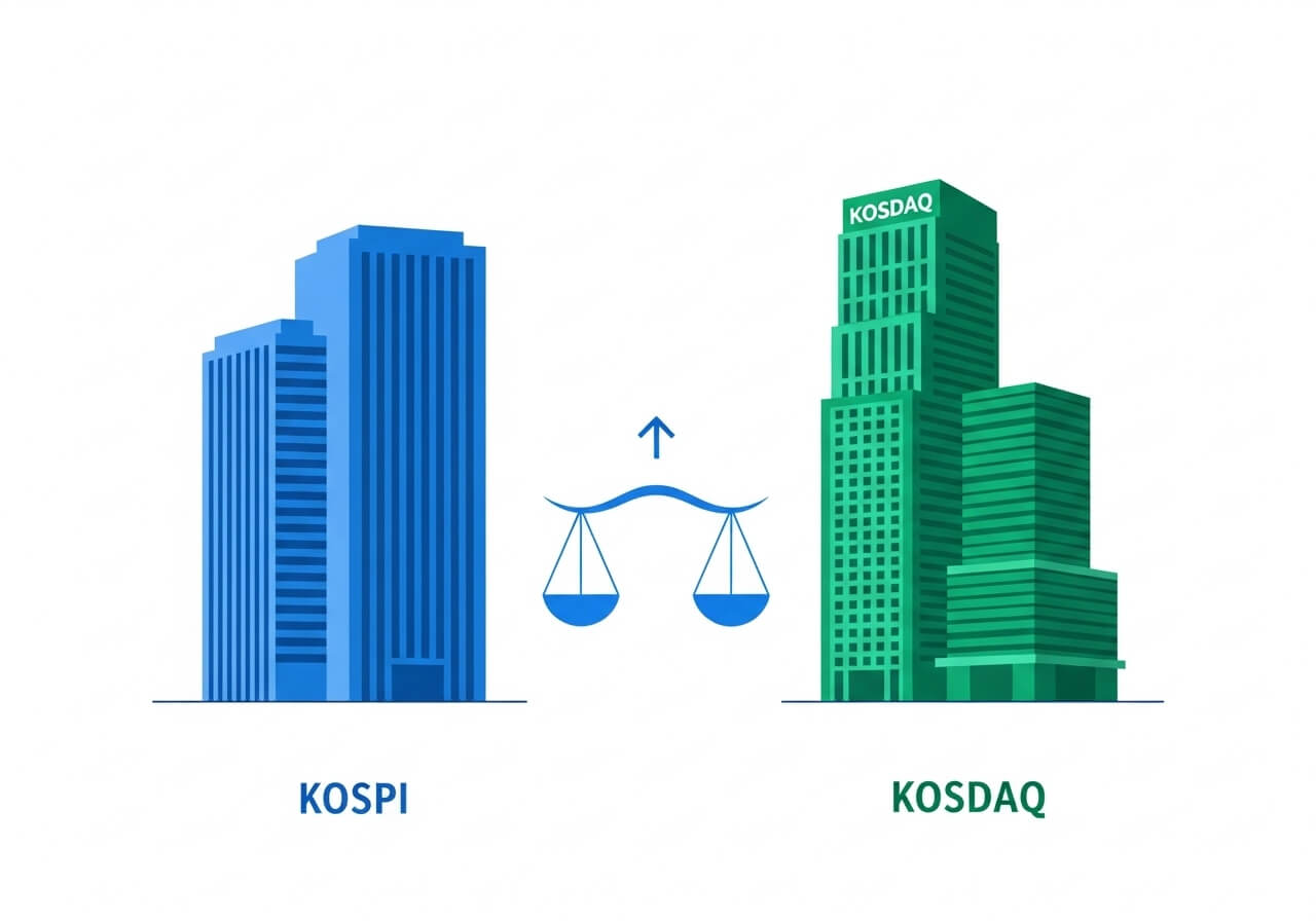 코스피와 코스닥의 차이