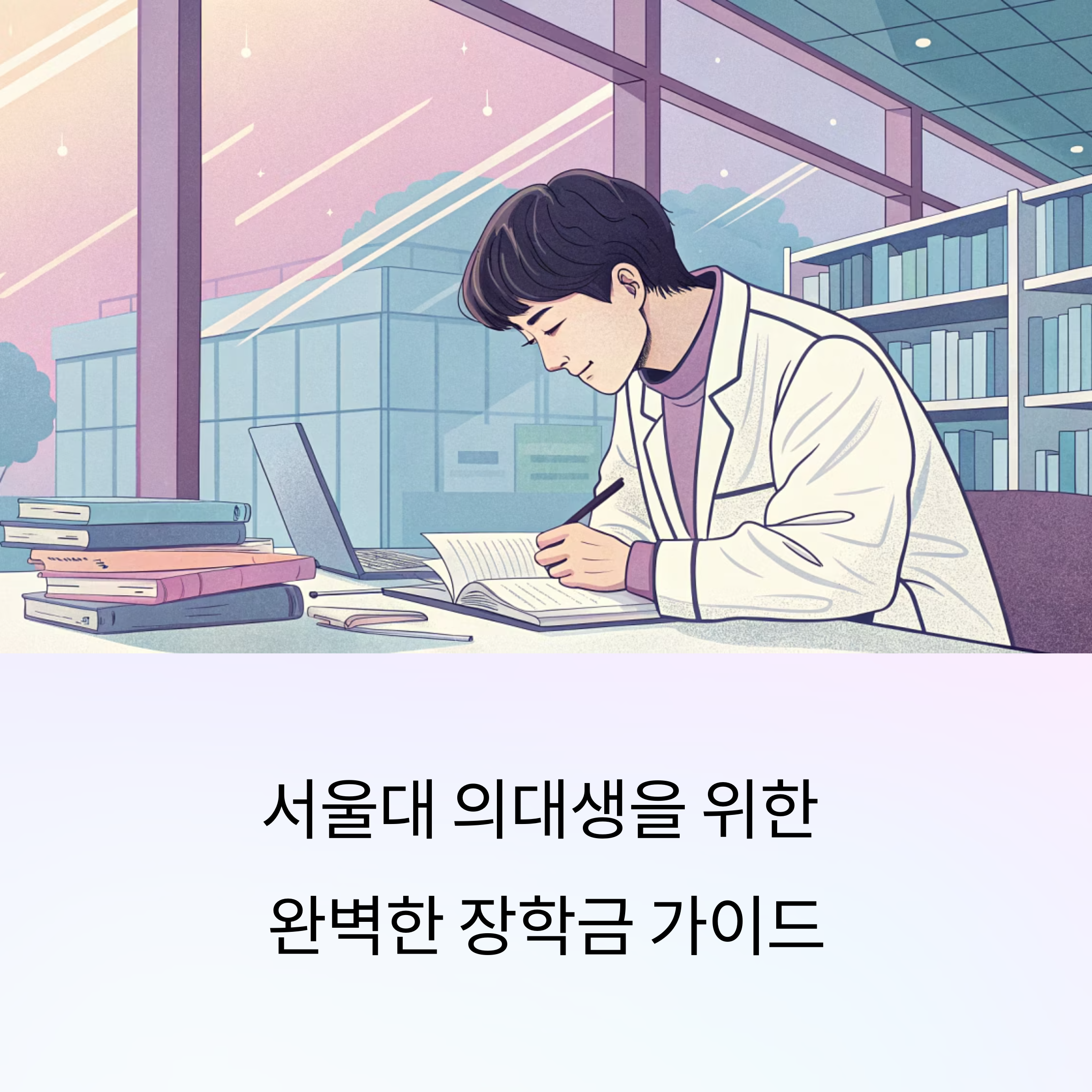 서울대학교 의과대학 장학금 혜택 완전 정리 (2025년 기준)