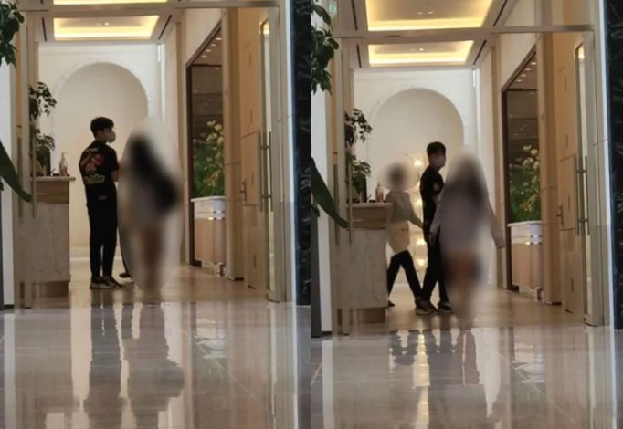 서주원 외도의심 현장 목격 사진