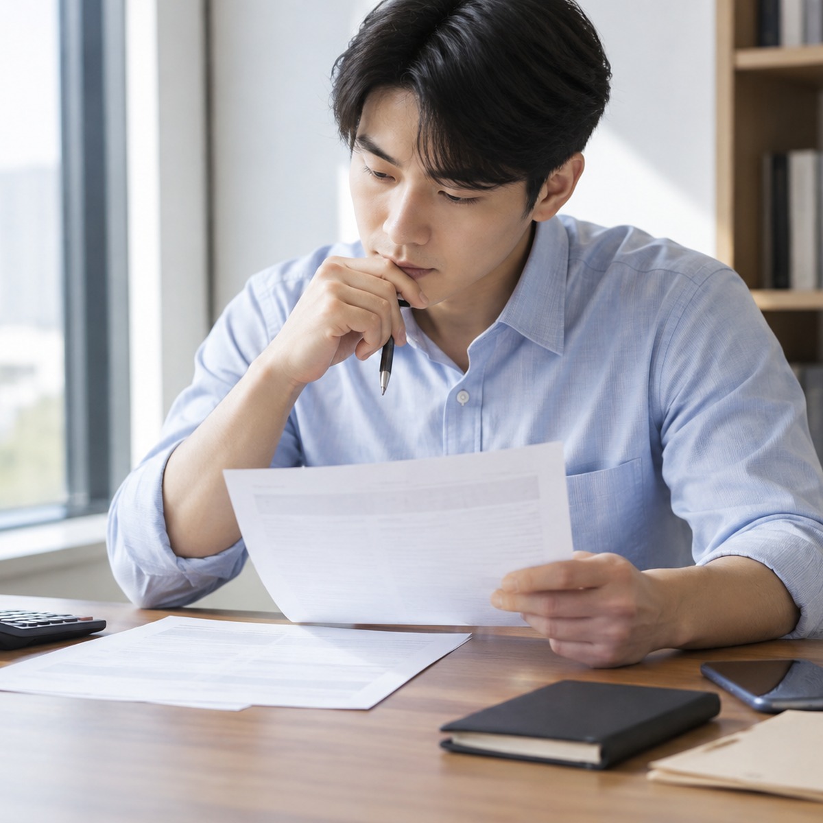 신용점수 관리와 대출·카드 사용을 상징하는 금융 생활 이미지
