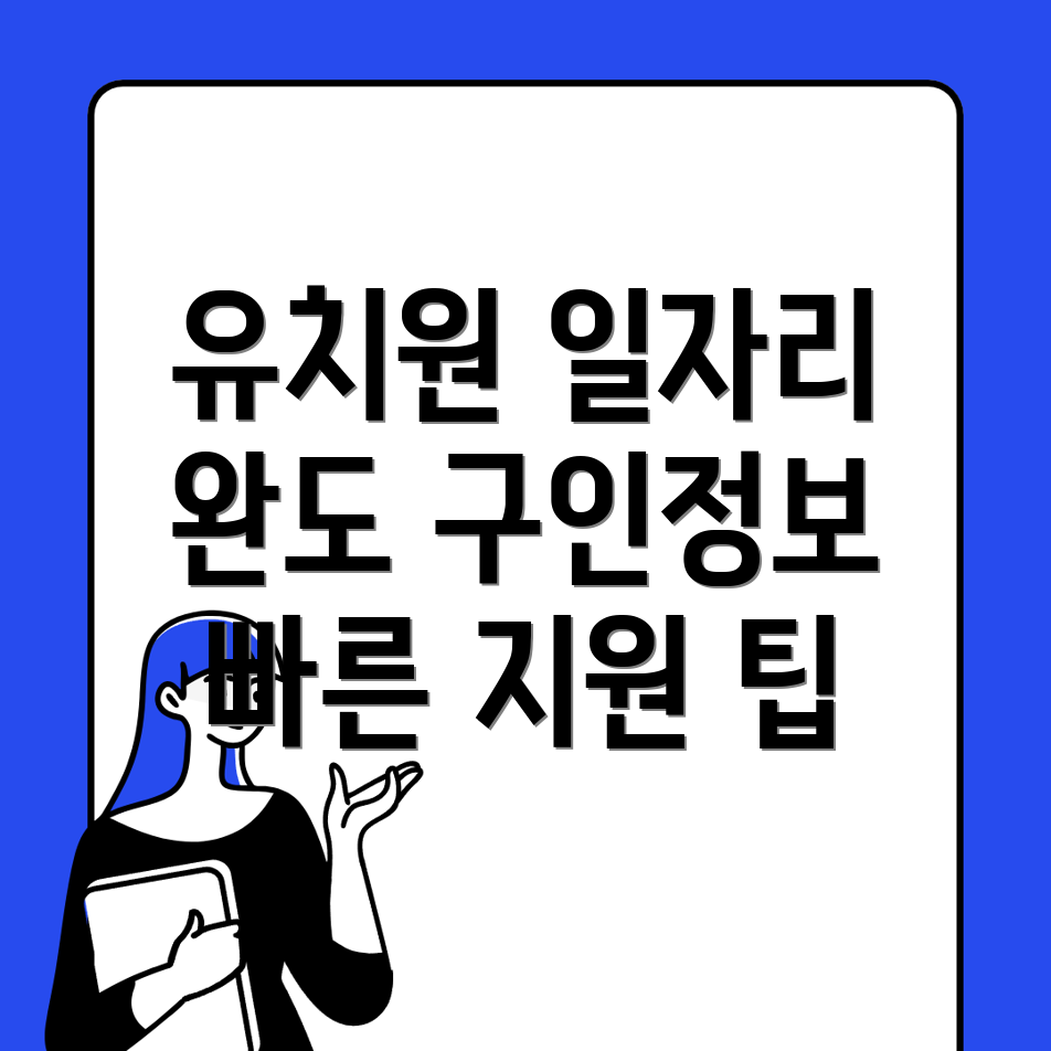 유치원 구인구직